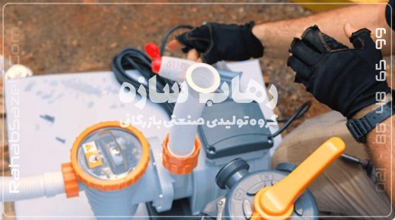 نحوه بکواش فیلتر شنی