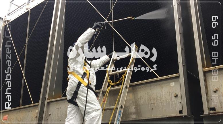 رسوب در برج خنک‌ کننده
