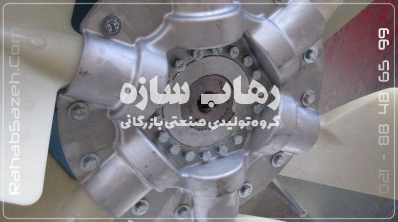 فن برج خنک کننده فایبرگلاس رهاب سازه