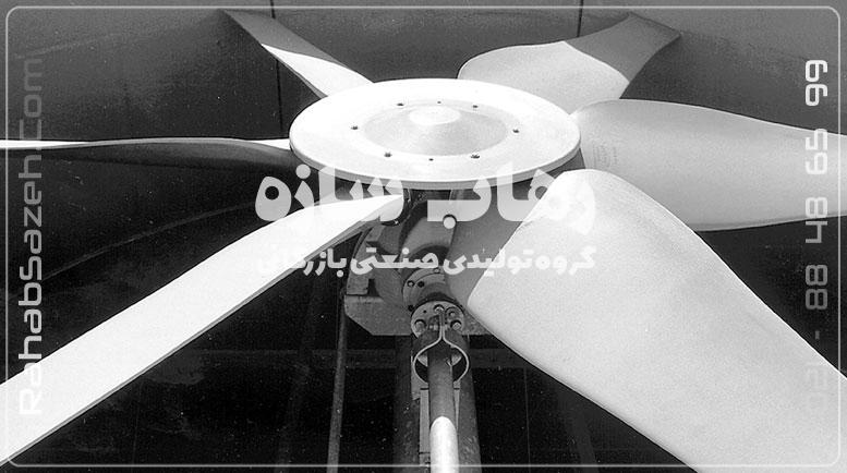 مقایسه فن فایبرگلاس برج خنک‌کننده با مدل فلزی از نظر وزن و کارایی