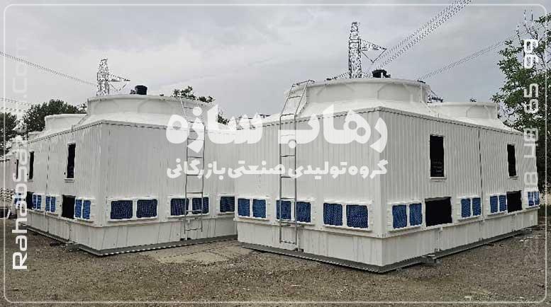 انواع کولینگ تاور خانگی فایبرگلاس