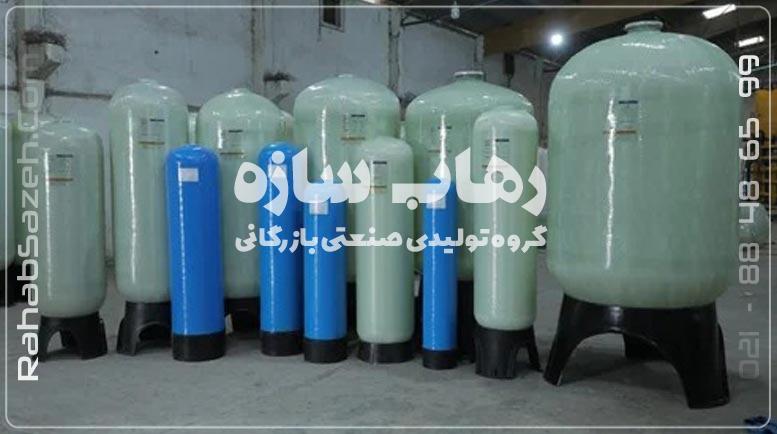 انواع مخازن FRP تصفیه آب