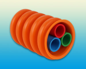 لوله سابداکت دار 3 کاناله