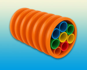 لوله سابداکت دار 9 کاناله